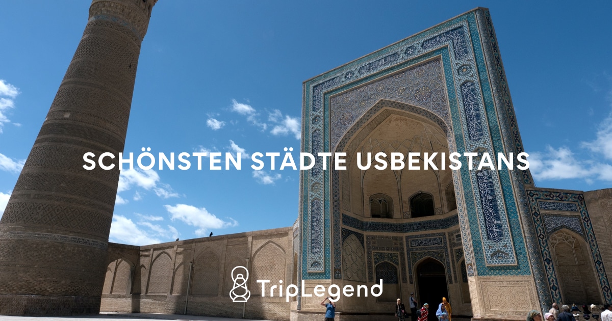 Vackraste städer Uzbekistan