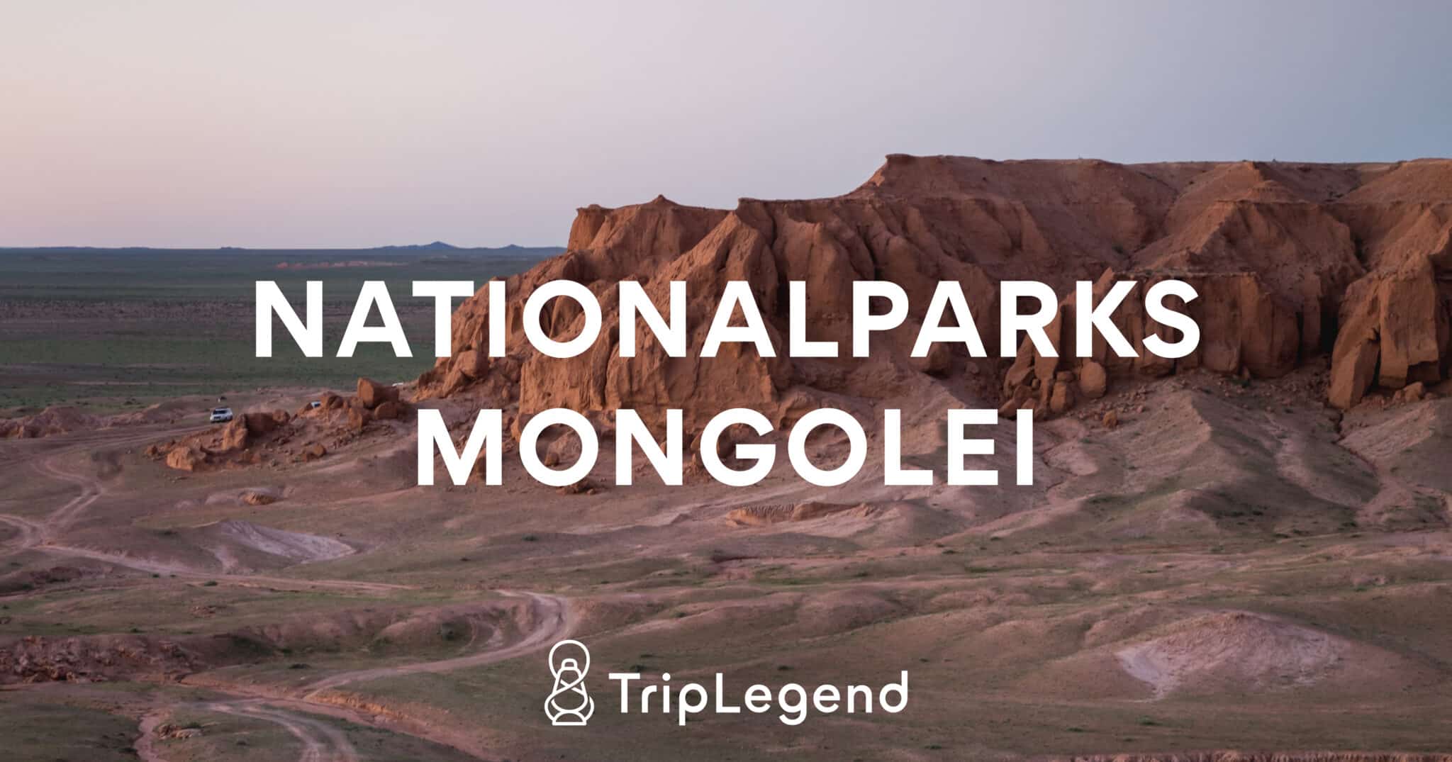 Mongolian kansallispuistoja käsittelevän artikkelin esittelykuva